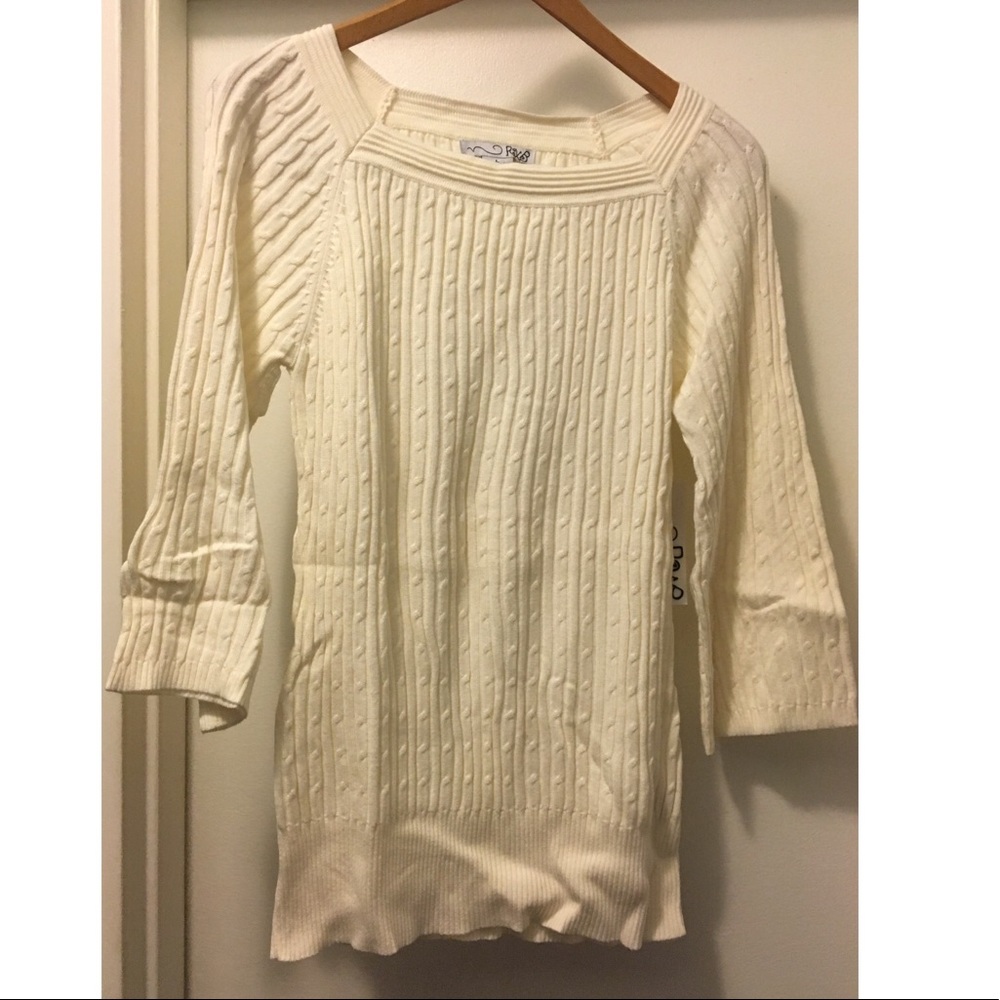 RXB Cream Sweater